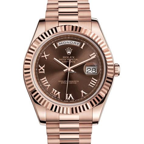 rose gold presidential 41mm